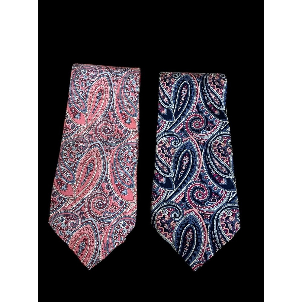 Knots For Hope Susan G Komen Handmade All Silk Ties Set Of 2